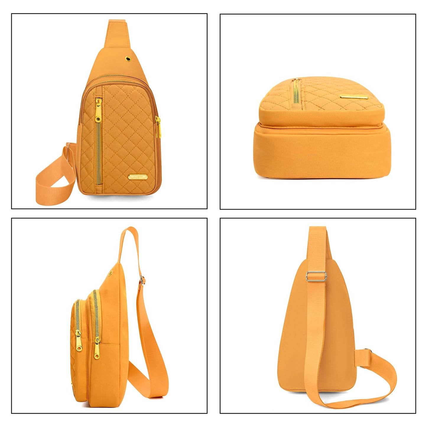 Small Sling Bag For Women Men Casual Crossbody Sling Backpack