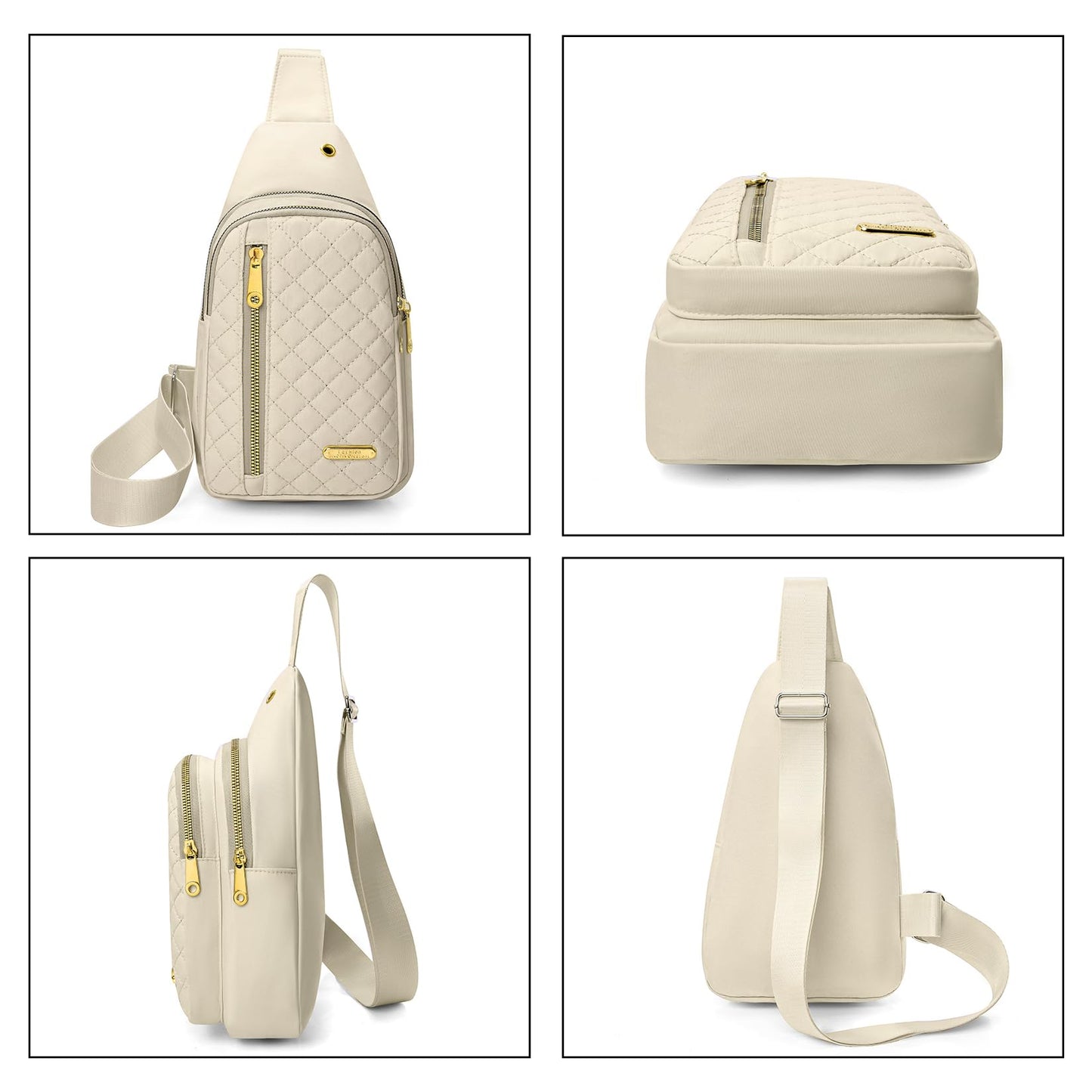 Small Sling Bag For Women Men Casual Crossbody Sling Backpack