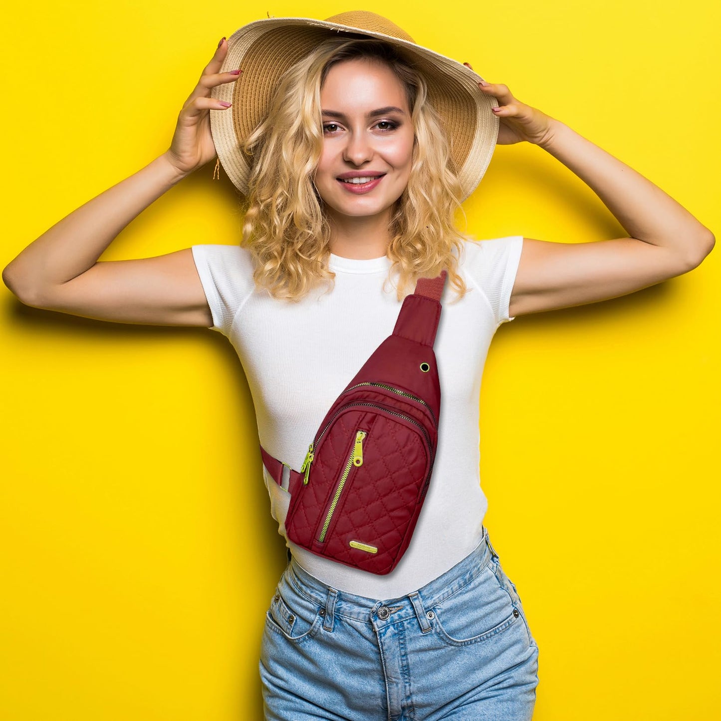 Small Sling Bag For Women Men Casual Crossbody Sling Backpack