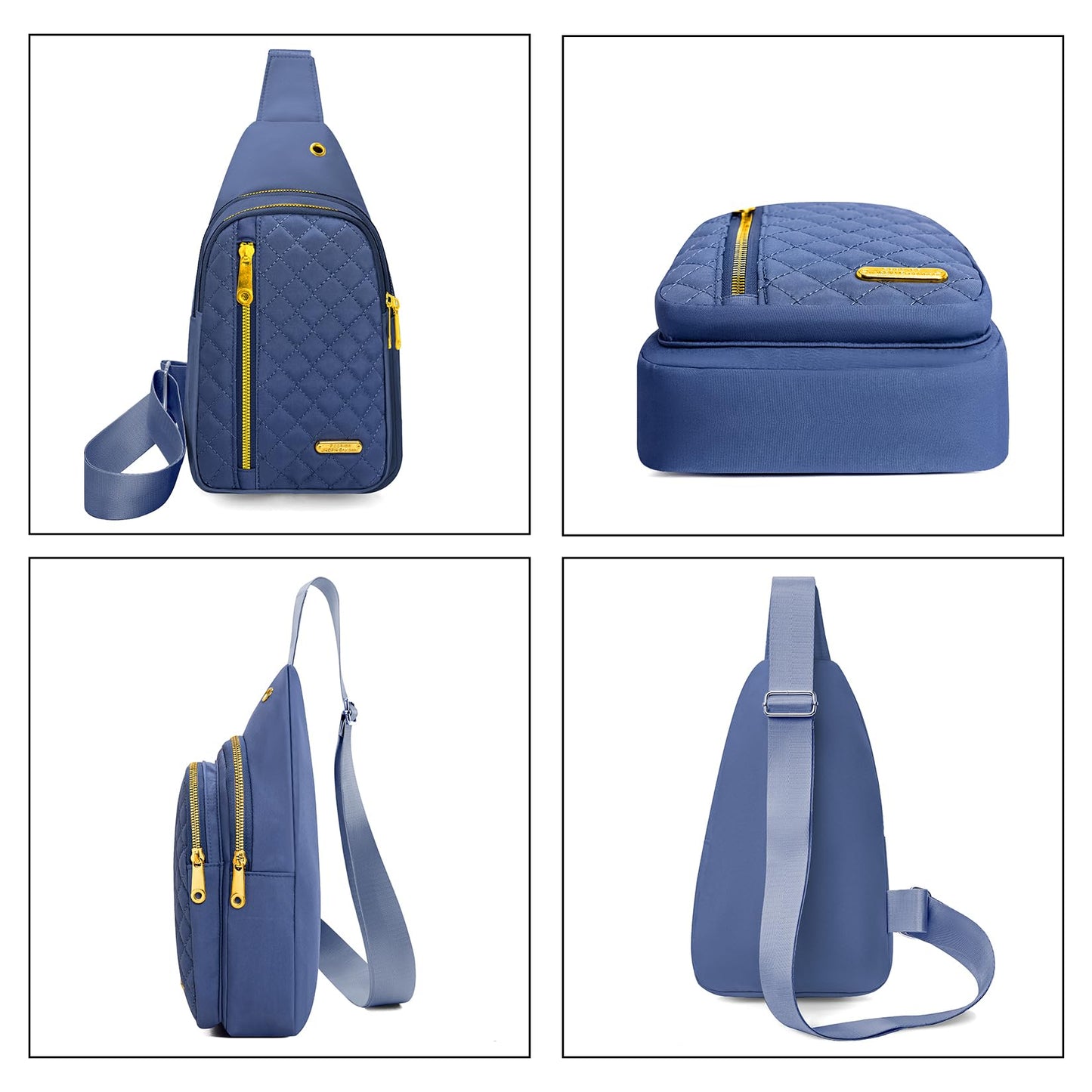 Small Sling Bag For Women Men Casual Crossbody Sling Backpack