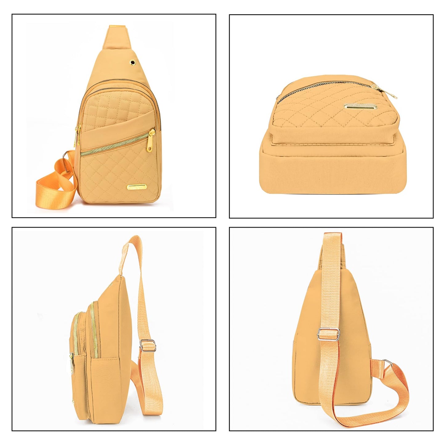 Small Sling Bag For Women Men Casual Crossbody Sling Backpack