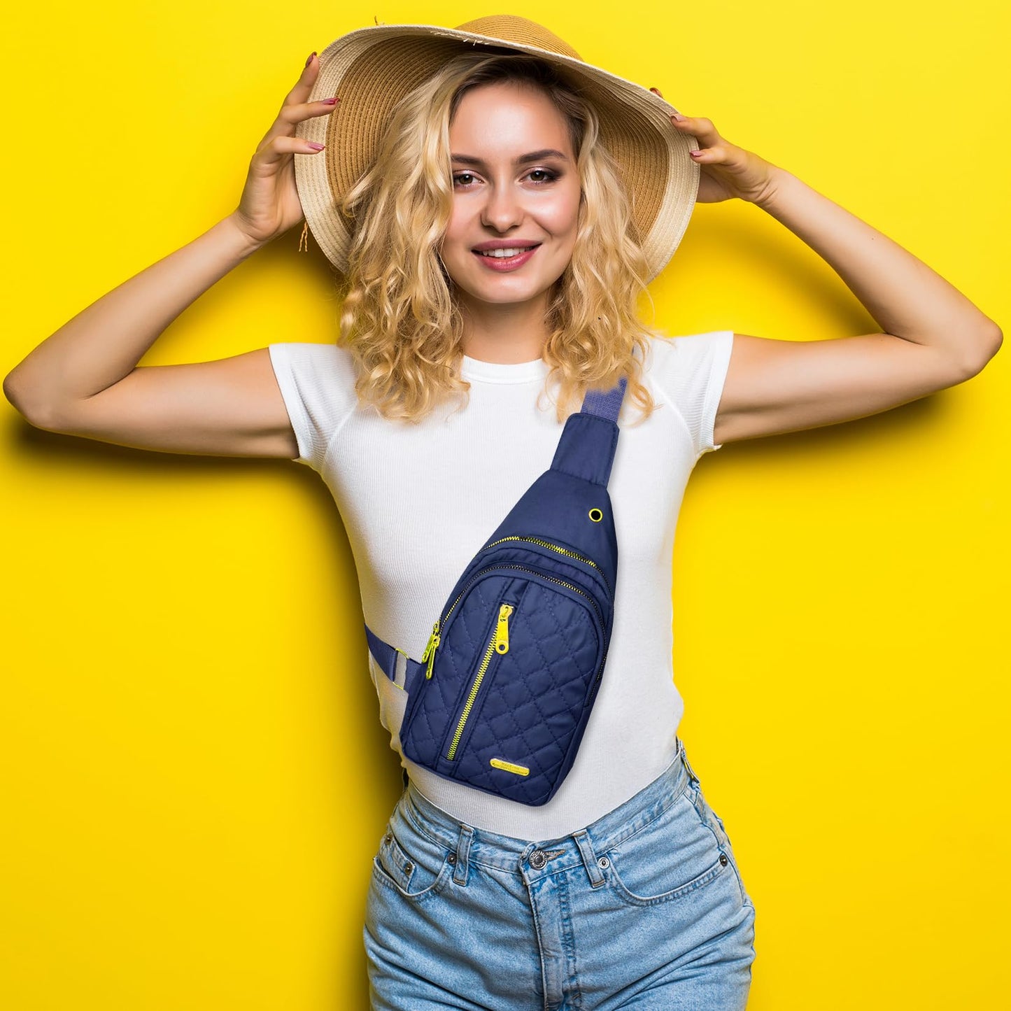 Small Sling Bag For Women Men Casual Crossbody Sling Backpack