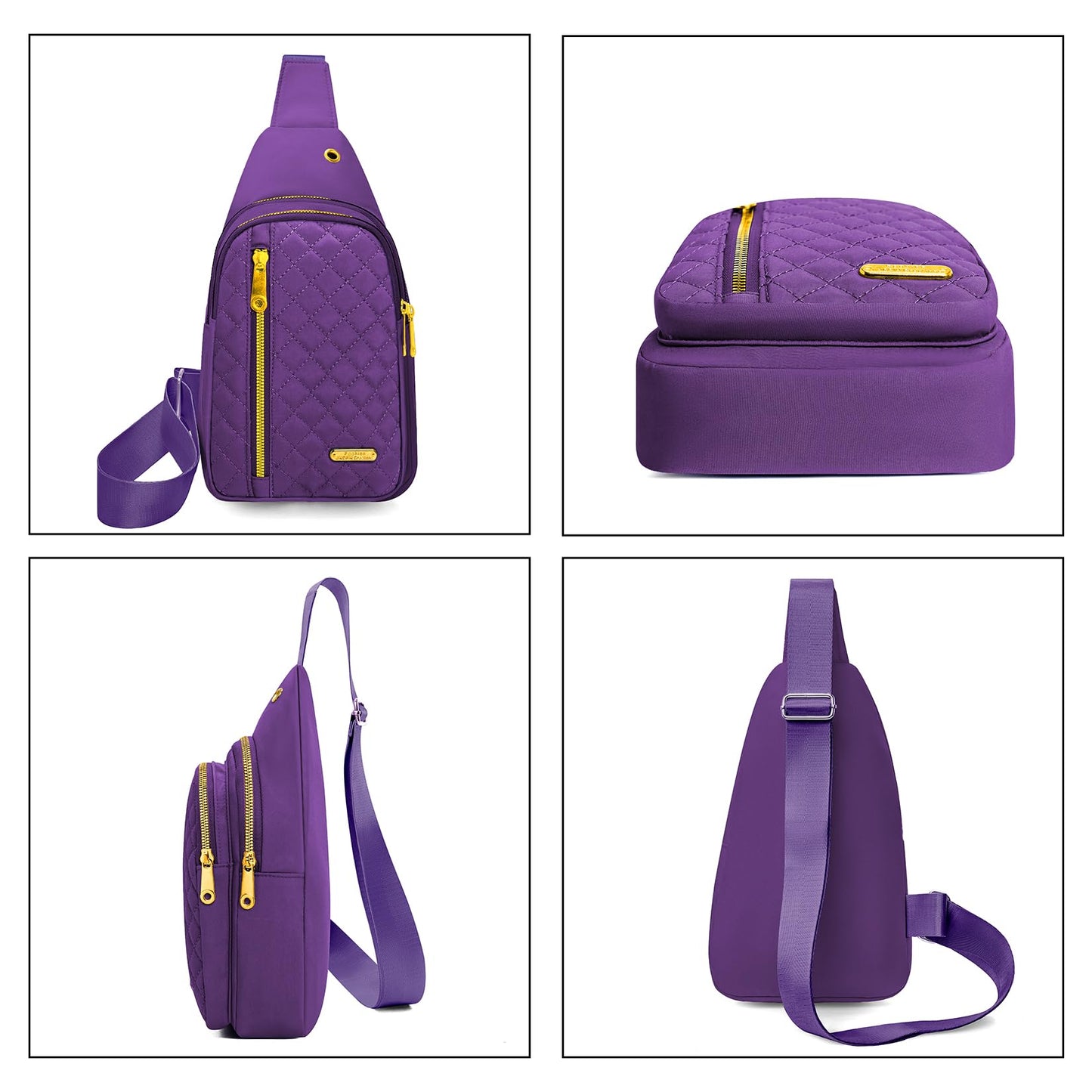 Small Sling Bag For Women Men Casual Crossbody Sling Backpack
