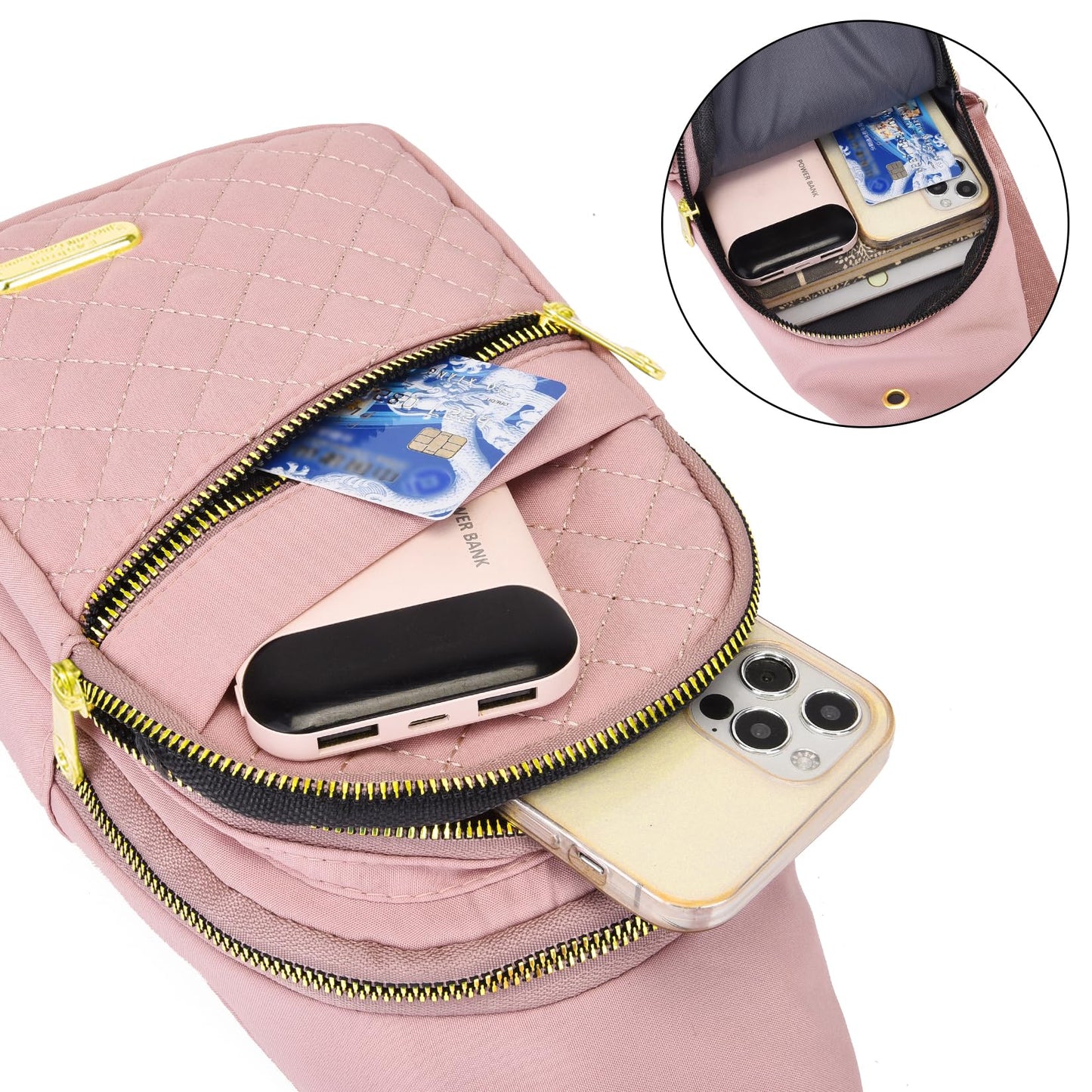 Small Sling Bag For Women Men Casual Crossbody Sling Backpack