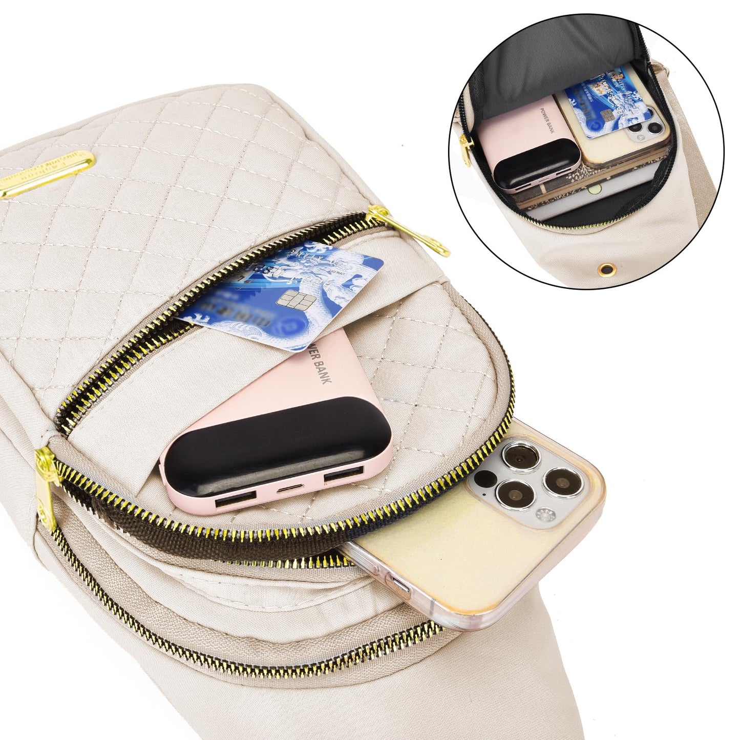 Small Sling Bag For Women Men Casual Crossbody Sling Backpack