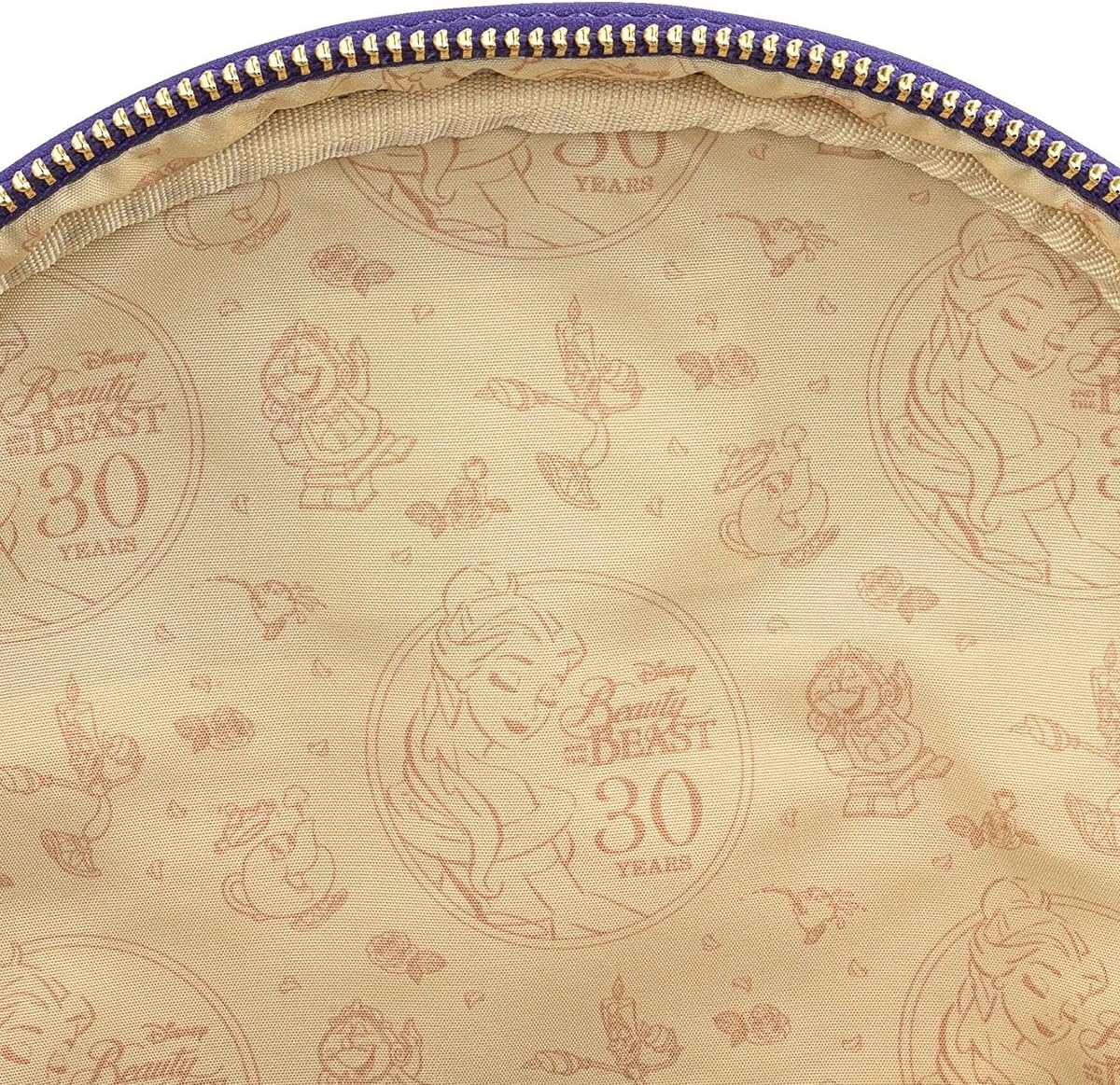 Loungefly Disney Beauty and the Beast Ballroom Scene Womens Double Strap Shoulder Bag Purse, One Size, Multi