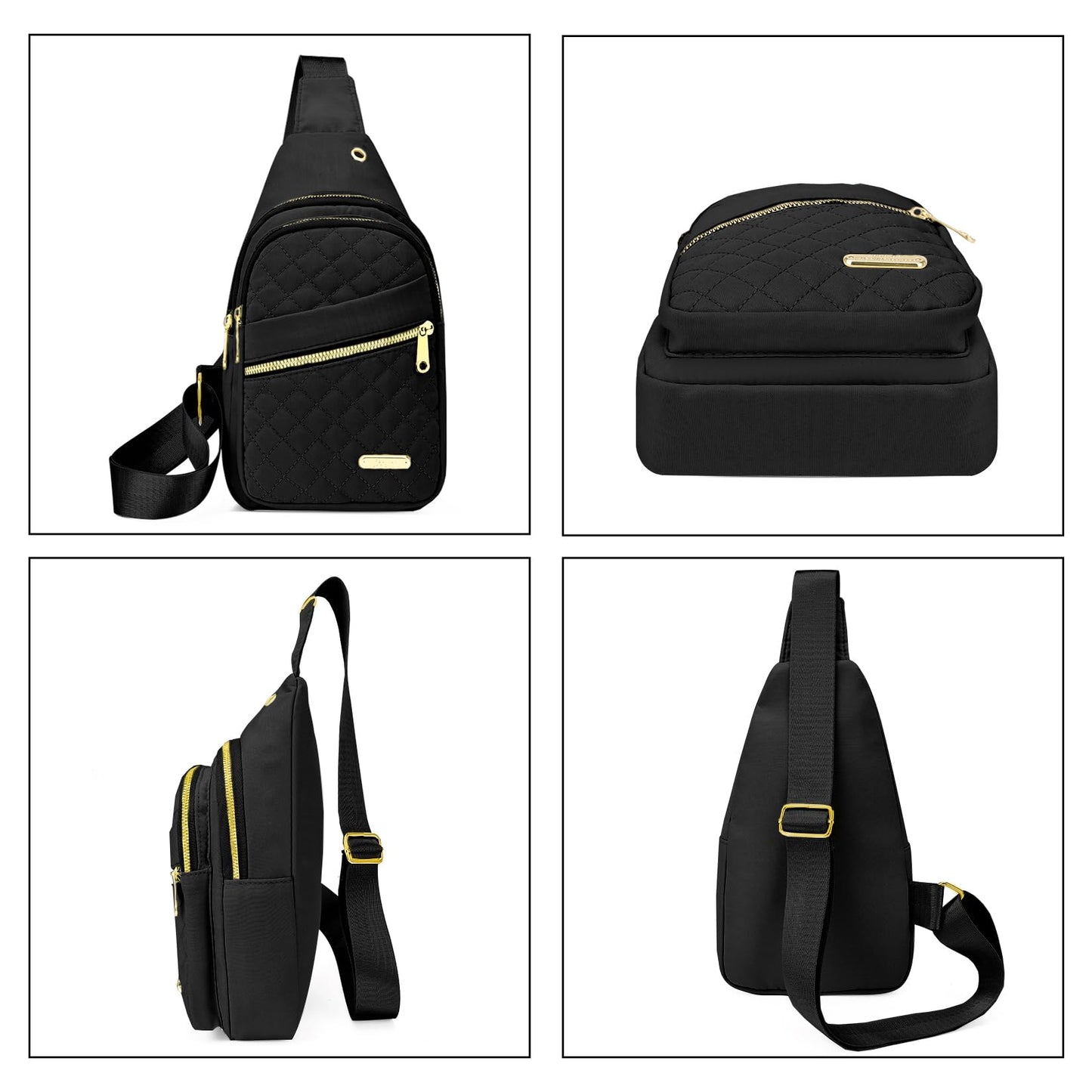 Small Sling Bag For Women Men Casual Crossbody Sling Backpack