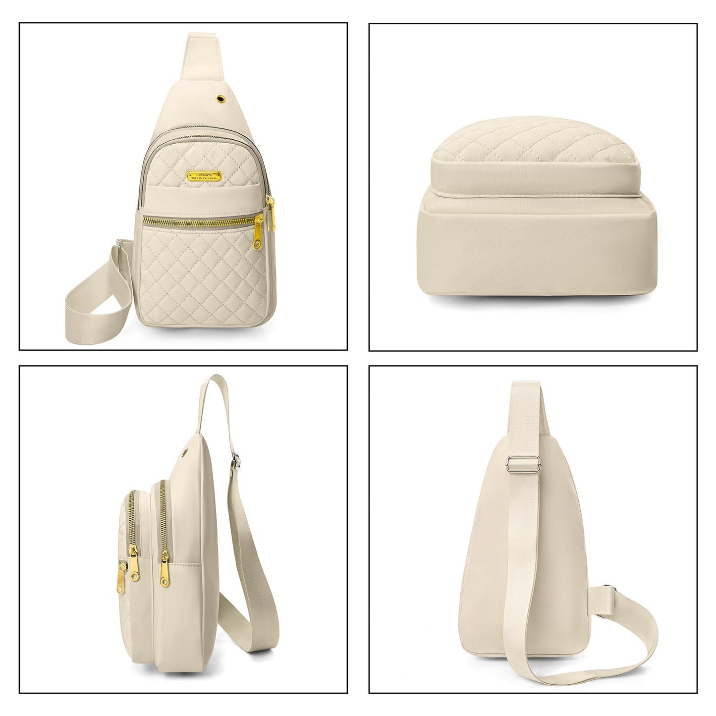 Small Sling Bag For Women Men Casual Crossbody Sling Backpack