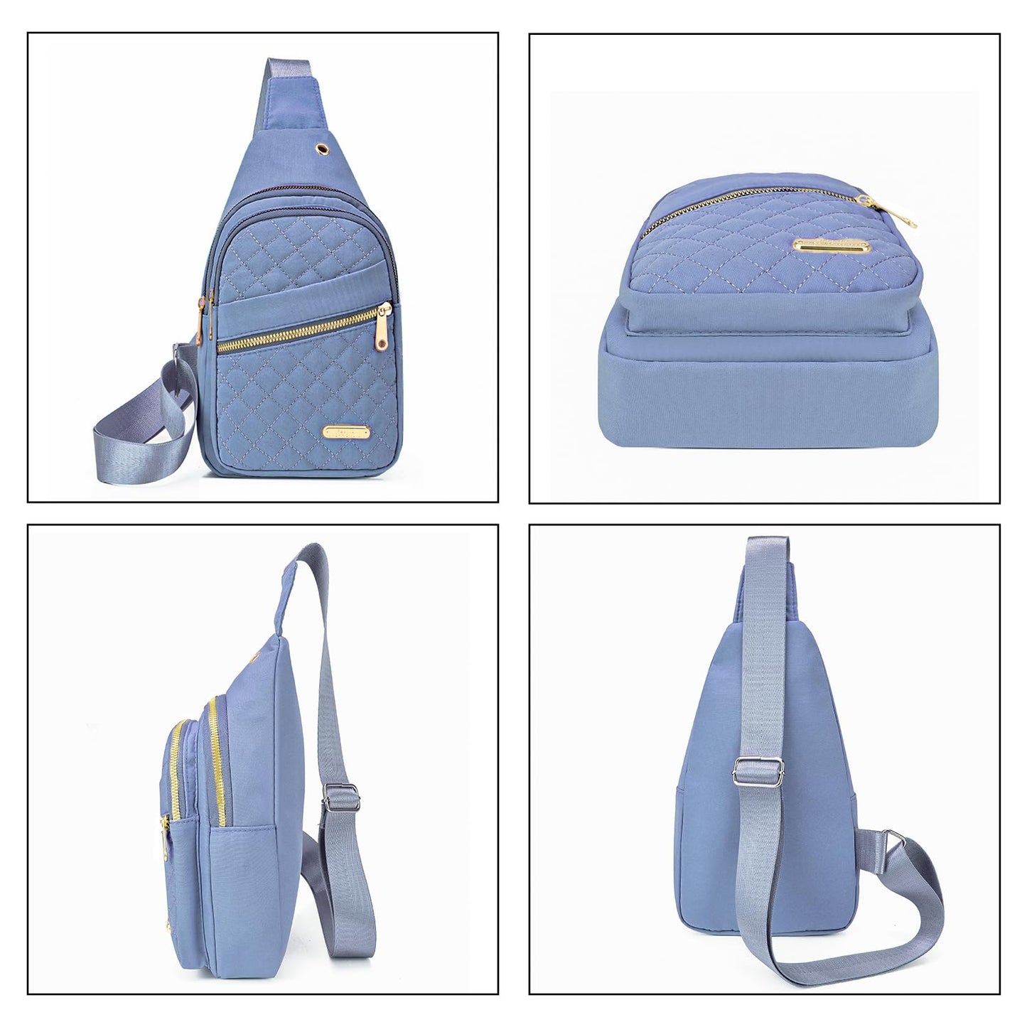 Small Sling Bag For Women Men Casual Crossbody Sling Backpack