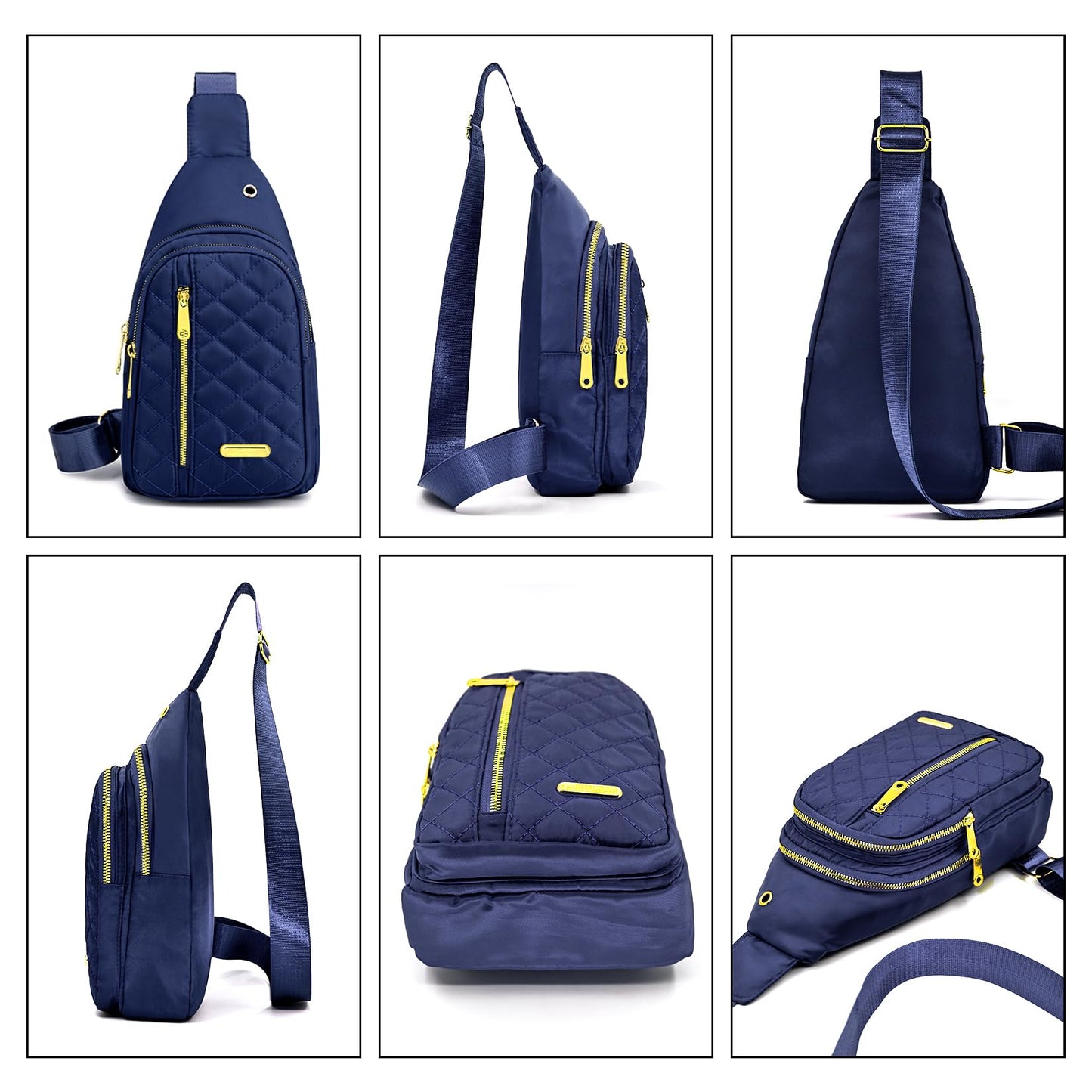 Small Sling Bag For Women Men Casual Crossbody Sling Backpack