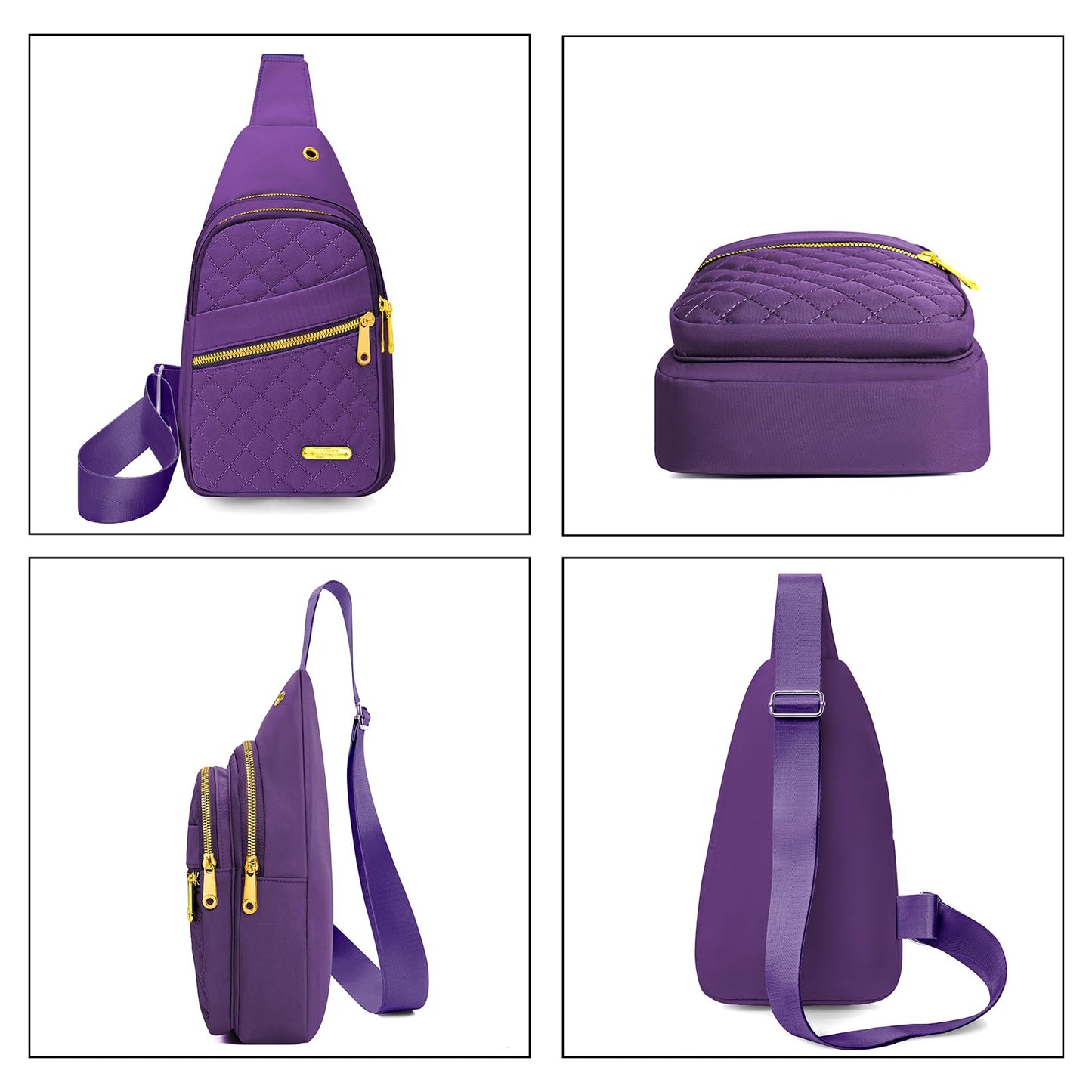 Small Sling Bag For Women Men Casual Crossbody Sling Backpack