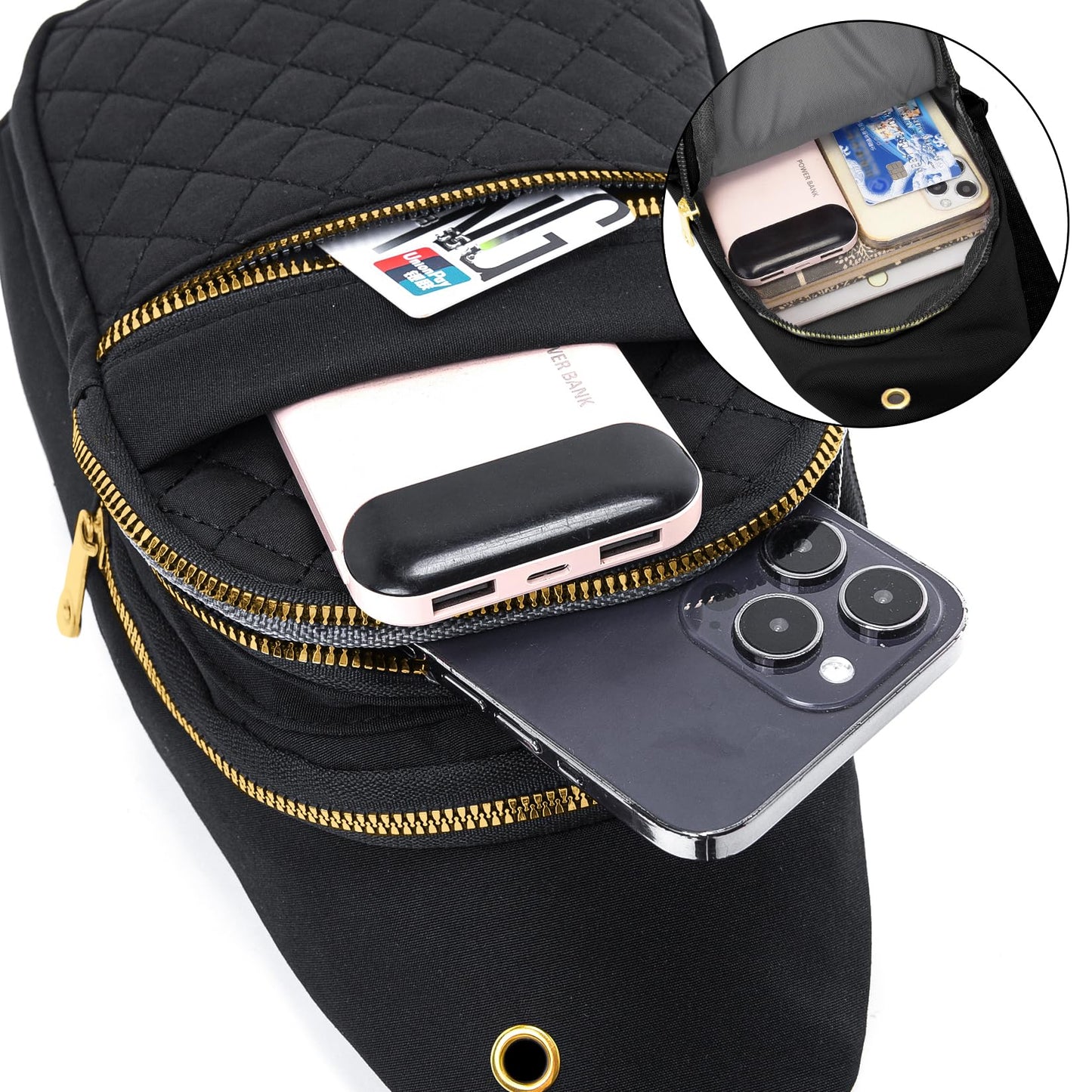 Small Sling Bag For Women Men Casual Crossbody Sling Backpack