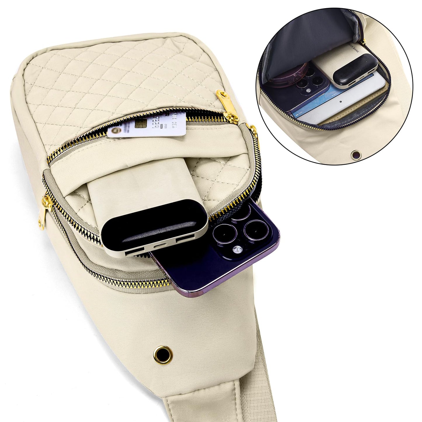 Small Sling Bag For Women Men Casual Crossbody Sling Backpack