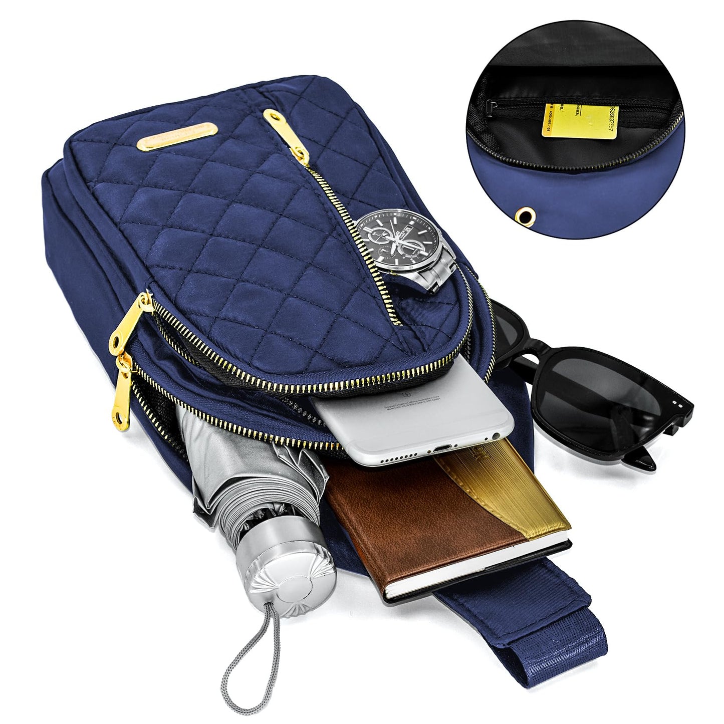 Small Sling Bag For Women Men Casual Crossbody Sling Backpack