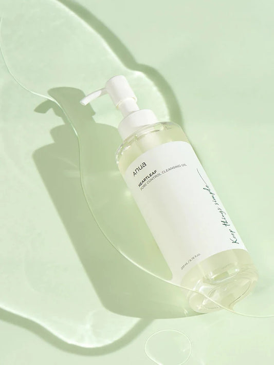 ANUA Heartleaf Pore Control Cleansing Oil 200ml – Deep Cleansing & Pore-Refining Oil for Clear, Balanced Skin